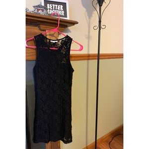 Floral Lace Sleeveless Dress